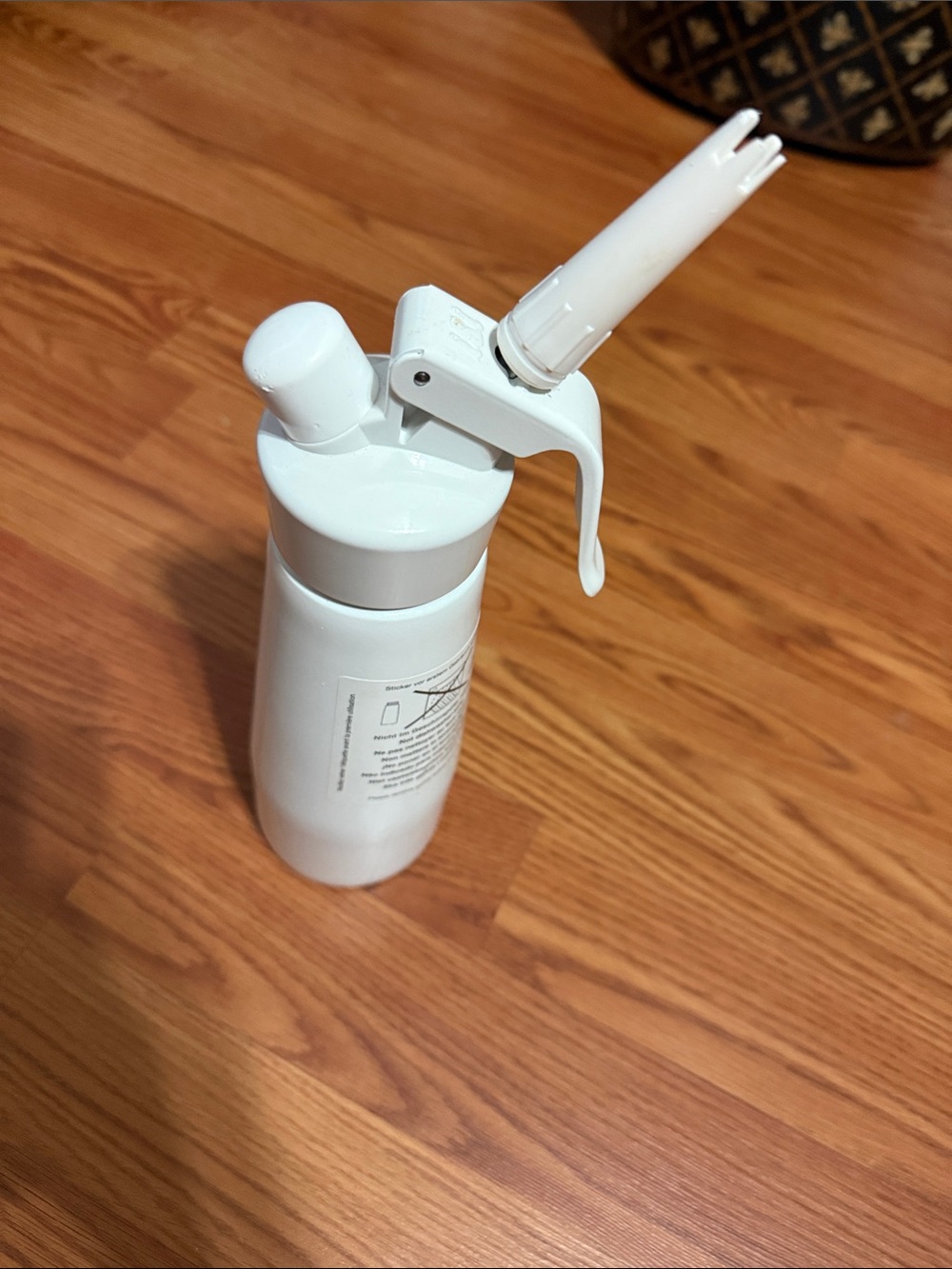 White Cream Whipper Dispenser - Professional Home Dining Cream Whip